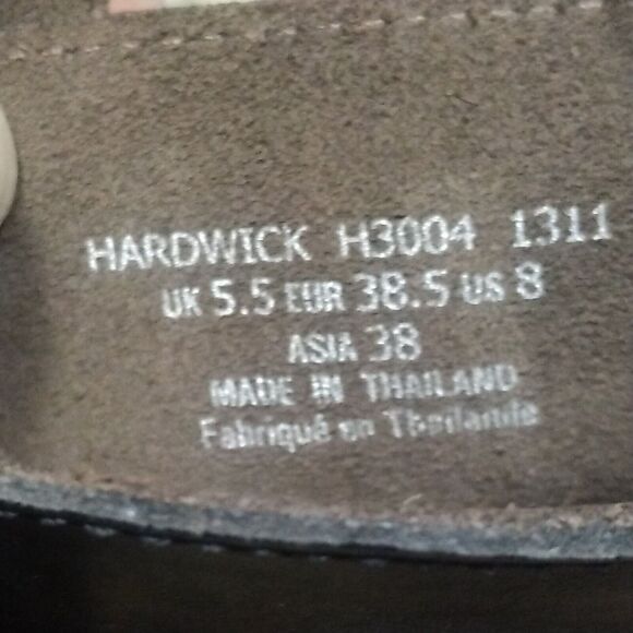 J Shoes Leather Hardwick Boots Booties Size 8 Anthropologie - Picture 12 of 13